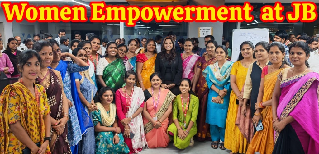 Women Empowerment and Corporate Sales Training at JB with Deepthi